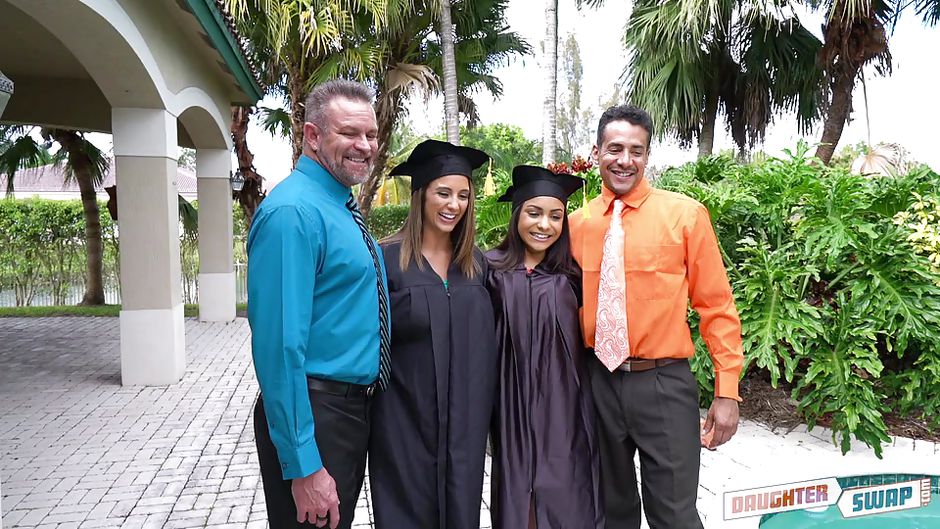 Nicole Bexley Layla London In After The College Graduation Hd From Daughter Swap