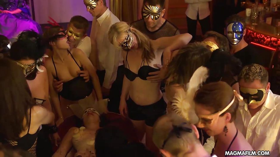 Magma Film German Masquerade Swingers Party Hd From Magma Film
