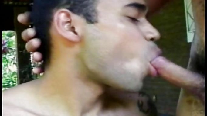 Hairy Latin Gay Getting Sucked