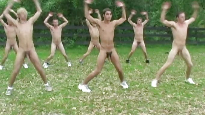 Hot Boys Exercising Naked Outside And More