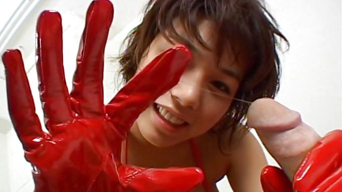 She Likes Red And Cock