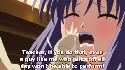 Erotic Babe Sucks The Teacher's Cock" / From: Hentai Temple