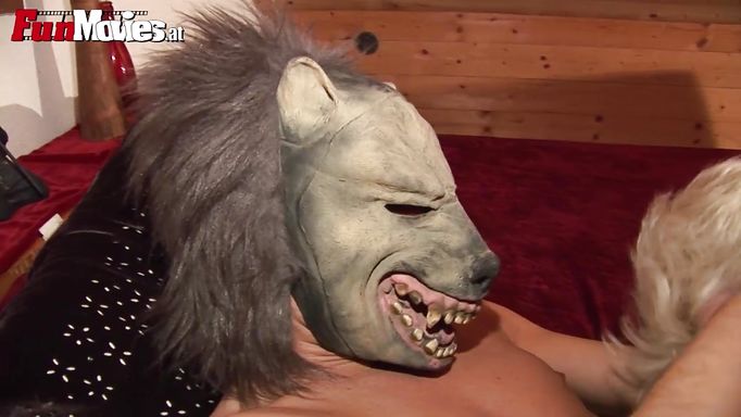 Fucked Up Orgy With A Wolf Mask