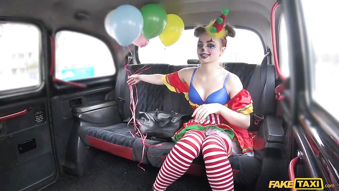 Sexy Clown Needs A Ride And Some Cunnilingus