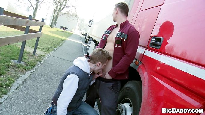 A Truck Man's Cock Tastes Better