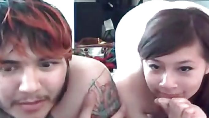 Webcam Couple Dick Sucking Fun