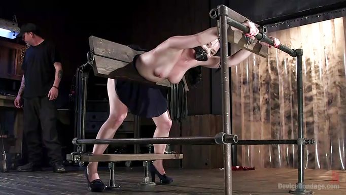 Bad Bitch Gets Put In The Stocks