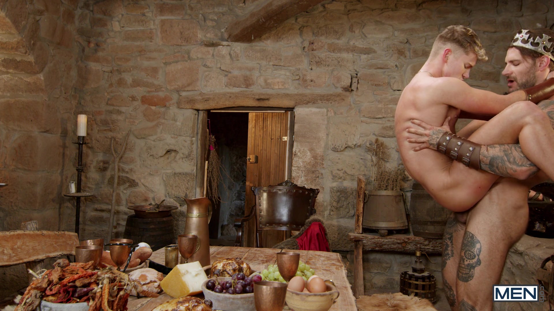 Papi Kocic, Dean Young in Norse Feast Fuckers, HD  From: Men.com  Gods  Of Men