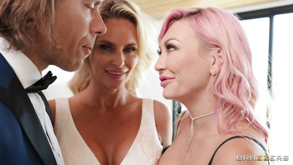 Phoenix Marie Mick Blue Adira Allure In Bride Allows Groom To Fuck Her Bridesmaid Hd From 