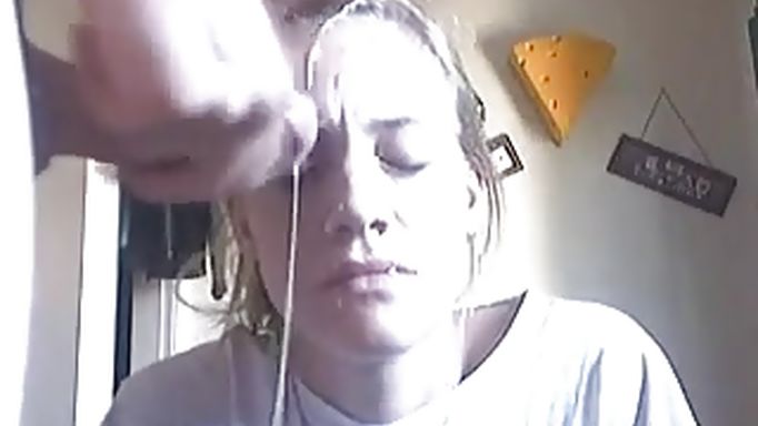 Young Girl Gets Her Face Full Of Cum