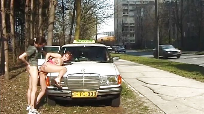 Taxi Diver Fucks Teen Anal In Public