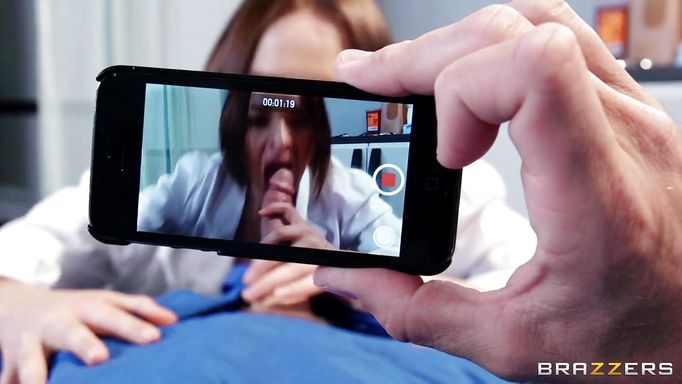 Horny Doctor Filming Her Slutty Nurse