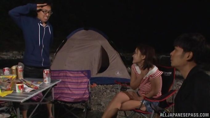 Japanese Sex While Camping