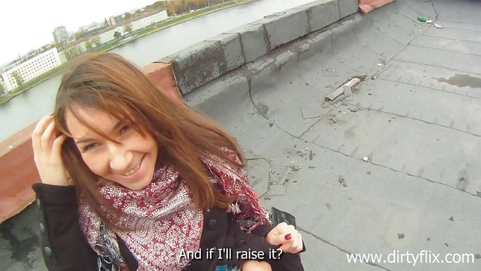 Rooftop Fuck With A Naughty Redhead