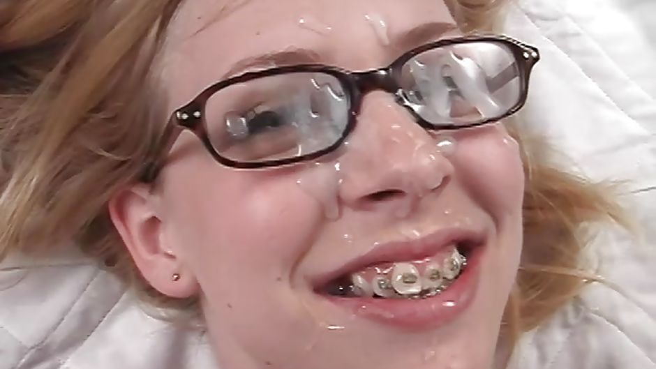 wankz, cum covered glasses, pimproll, leah luv, milf, blonde, facial, glass...